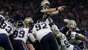 4. Drew Brees, New Orleans Saints: Overall Rating: 92 - Awareness: 99 - Speed: 69 - Beschleunigung: 73 - Stärke: 53