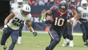 Honorable Mentions: Die Tiefe auf Wide Receiver ist beeindruckend. Mit DeAndre Hopkins (91), Jordy Nelson (91), Mike Evans (90) und Larry Fitzgerald gibt es vier weitere Receiver über 90