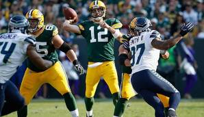 Aaron Rodgers und die Green Bay Packers haben Seattle zum Auftakt geschlagen