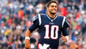 Jimmy Garoppolo startete zwei Spiele für die New England Patriots