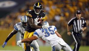 Die Detroit Lions empfangen zum Sunday Night Game die Pittsburgh Steelers