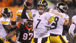 Ben Roethlisberger und die Steelers haben erneut ein Spiel spät gewonnen