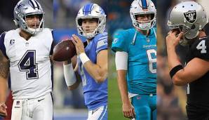 Für Cowboys, Lions, Dolphins und Raiders endet die Saison ungeplant vorzeitig