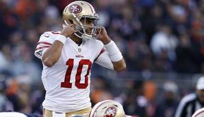 Jimmy Garoppolo hat seinen ersten Start für die 49ers gewonnen