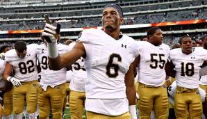 Equanimeous St. Brown hat für Notre Dame Fighting Irish in zwei Jahren 13 Touchdowns gefangen