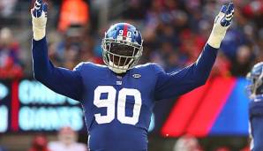 Jason Pierre Paul wechselt von den New York Giants zu den Tampa Bay Buccaneers.