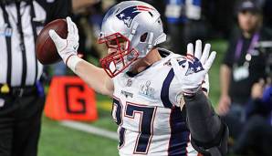 Rob Gronkowski wird wohl auch 2018 für die New England Patriots spielen