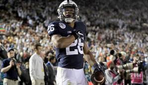 Saquon Barkley könnte als dritter Running Back in Folge in der Top-5 gedraftet werden.