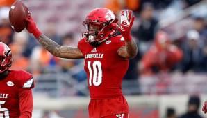 24. Carolina Panthers - Jaire Alexander, CB, Louisville. Ein aggressiver, physischer Corner mit Explosivität und guter Antizipation: Carolina muss sich um Waffen für Cam und um O-Line-Hilfe kümmern. Die Secondary aber ist eine riesige Baustelle.