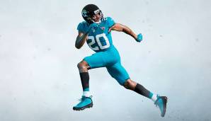 Jacksonville Jaguars, Trikots, neues Design, Helm