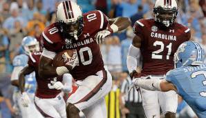 Skai Moore, LB, South Carolina - Deal bei den Indianapolis Colts.