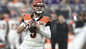 31. A.J. McCarron, Buffalo Bills. Die Bills gingen mit der schlechtesten QB-Situation aller Teams in den Draft - was befürchten lässt, dass Allen zu früh spielt. McCarron ist bestenfalls unterer Durchschnitt.