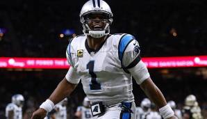 12. Cam Newton, Carolina Panthers. Der beste Running-Quarterback in der NFL, dessen großes Problem nach wie vor die Accuracy ist. Zeigte hier auch 2017 wieder Licht und Schatten, sein Zusammenspiel mit D.J. Moore wird spannend.