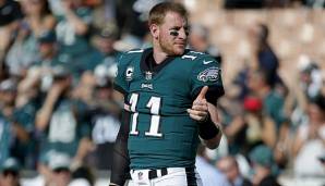 Carson Wentz kommt in der Preseason möglicherweise gar nicht zum Einsatz.