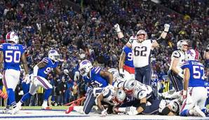 Woche 8 endete in Buffalo - mit einem Sieg der New England Patriots.