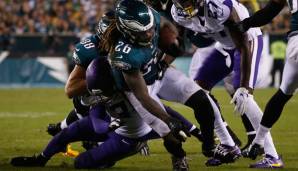 Jay Ajayi (Nr. 26) im Spiel gegen die Minnesota Vikings.