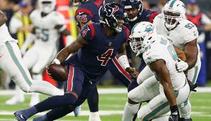 Deshaun Watson warf gegen die Miami Dolphins 5 Touchdown-Pässe.