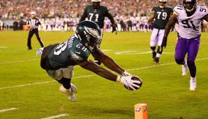 Wendell Smallwood, Eagles (@Jaguars): Die Jaguars haben eine gute Run-Defenses und Philadelphia ist hier ohne Ajayi auf der Suche nach einer Identität. Kein gutes Matchup, um diese zu finden.