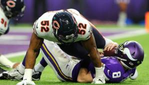 Generell war die Bears-Defense vielleicht die beste defensive Unit der Regular Season. Angeführt von Kahlil Mack ließ Chicago nur 17,7 Punkte pro Spiel zu - Ligabestwert!