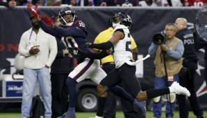 Die sichersten Hände der Liga? DeAndre Hopkins verbuchte 115 Catches ohne einen einzigen Drop - mehr als jemals zuvor jemand verzeichnen konnte.