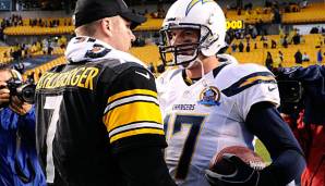 Ben Roethlisberger führt das direkte Duell gegen Philip Rivers mit 3:2 an.