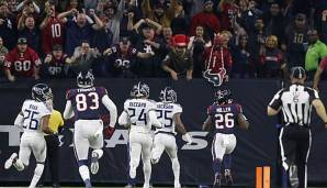 Die Houston Texans haben gegen Tennessee ihr achtes Spiel in Folge gewonnen.