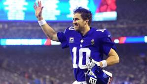 Eli Manning könnte auch 2019 noch für die New York Giants aktiv sein.