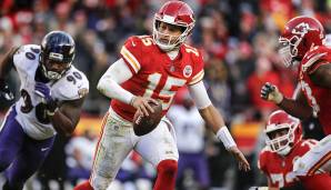 Quarterbacks AFC: Patrick Mahomes, Kansas City Chiefs - Philip Rivers, Los Angeles Chargers - Tom Brady, New England Patriots.