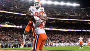 Die Clemson Tigers sind National Champion 2018 im College Football.