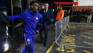 Callum Hudson-Odoi saß beim 0:4 von Chelsea gegen Bournemouth draußen.