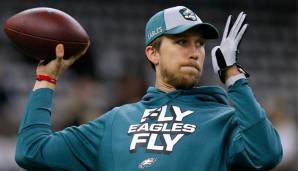 Nick Foles wird die Eagles zur neuen Saison verlassen.