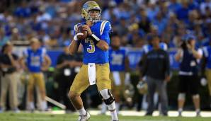 1. Josh Rosen, UCLA (10 Overall, Cardinals). In puncto Mechanics, Beinarbeit, Antizipation, Reads und Timing der beste Quarterback seiner Klasse. Inside Pressure bereitet ihm noch Probleme, das vertikale Passspiel muss konstanter werden.