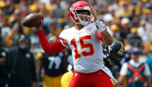 Kansas City Chiefs: Patrick Mahomes (1. Runde, 10 Overall, Draft 2017).