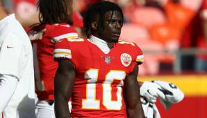 Tyreek Hill könnte sein letztes Spiel für die Kansas City Chiefs gemacht haben.