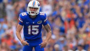 Eddy Pineiro spielte auf dem College für die Florida Gators.