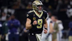 4. Drew Brees, Saints. Brees kann noch immer in jeder Woche der beste Pocket-Passer der NFL sein. Ein unheimlich cleverer QB vor und nach dem Snap - bei dem aber zunehmend die Frage gestellt werden muss, ob seine Armstärke nicht doch ein Problem wird.