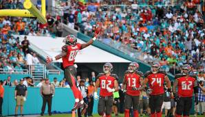 3. O.J. Howard, Buccaneers. Der TE-Spitzenreiter nach DVOA, kein TE hatte 2018 mehr Yards pro Reception als Howard (16,6), der zusätzlich in der Top-10 für Yards nach dem Catch war UND ein guter Blocker ist. Jetzt muss er nur mehr eingesetzt werden.