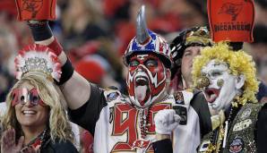 23. Tampa Bay Buccaneers - Fan-Ausgaben: 25 - Social-Ranking: 24 - Auswärts-Auftritte: 11.