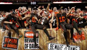 27. Cleveland Browns - Fan-Ausgaben: 24 - Social-Ranking: 16 - Auswärts-Auftritte: 30.