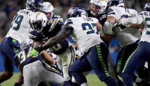 SEATTLE SEAHAWKS: Poona Ford. Als Undrafted Rookie zählte Ford zu den positiven Überraschungen der Seahawks 2018. In der kommenden Saison dürfte der 23-Jährige mehr Snaps bekommen – und sich so in den Kreis der besten Run-Stopper der Liga spielen.