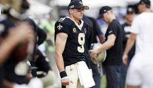 Drew Brees wird den Saints wochenlang fehlen.