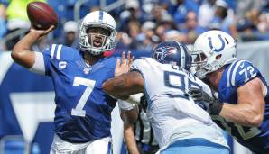 GEWINNER: Jacoby Brissett, QB, Colts. Spiel 2 nach Luck und der erste Sieg für die Colts. Brissett führte sein Team zum Comeback-Sieg und warf insgesamt für drei Touchdowns gegen einen Divisionsrivalen (Titans). Ein Ausrufezeichen.