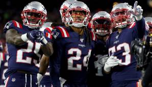 Stephon Gilmore und die Patriots-Defense legten eine erneut dominante Vorstellung ab.