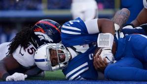 Quarterbacks, SITS: Jacoby Brissett, Colts (@Steelers): Blieb gegen die Broncos ohne Touchdown, nun geht's gegen Pittsburgh. Die Steelers sind ein harter Test, über die letzten vier Spiele ließen nur drei Teams noch weniger Passing Yards zu.