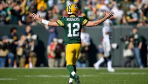 5. Aaron Rodgers, Packers. Spielt insgesamt so gut wie seit seiner dominanten Phase 2016 nicht. Stark vertikal, konstant bei Pässen nach außen und mit deutlich weniger Fehlern als 2018. Kreiert wieder Offense, ohne die Play-Struktur zu torpedieren.