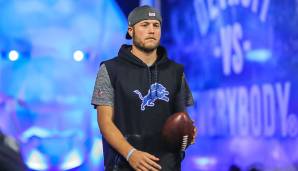 4. Matt Stafford, Lions. Einer der aggressivsten und besten Deep Passer in der NFL aktuell. Stafford spielt insgesamt eine großartige Saison, und man fragt sich regelmäßig, ob die Lions ihn nicht noch viel mehr werfen lassen sollten.