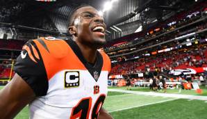 A.J. Green, WR, Bengals: Angeblich bieten Teams schon Erstrundenpicks für den Top-Receiver der Bengals, der bereits ins Training zurückgekehrt ist. Geht es nach Coach Zac Taylor, geht er nirgendwo hin. Aber wer weiß? Interessenten: Patriots, Colts.