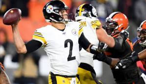 VERLIERER: Mason Rudolph, QB, Steelers. Garretts Opfer, bekleckerte sich bereits vor der üblen Szenen am Spielende nicht mit Ruhm. Er wirkte überfordert und warf 4 Interceptions (QBR: 10,8, Passer Rating: 36,3).