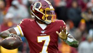 VERLIERER: Dwayne Haskins, QB, Redskins. Die Jets sind eine äußerst schwache Pass-Defense, doch Haskins war zu langsam in seinen Reads, hätte noch mehr Turnovers fabrizieren können und verschuldete einen Teil seiner 6 Sacks selbst.