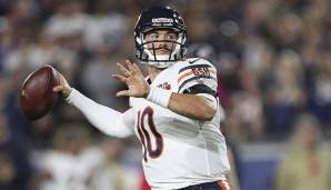 26. Mitch Trubisky, Bears. Hat sich tatsächlich ein wenig stabilisiert. Gute 2. Hälfte gegen Detroit, gute Phasen gegen Rams und Giants - aber nach wie vor haarsträubende Turnover, krasse Read- und Accuracy-Inkonstanz und viel zu viele Fehler insgesamt.